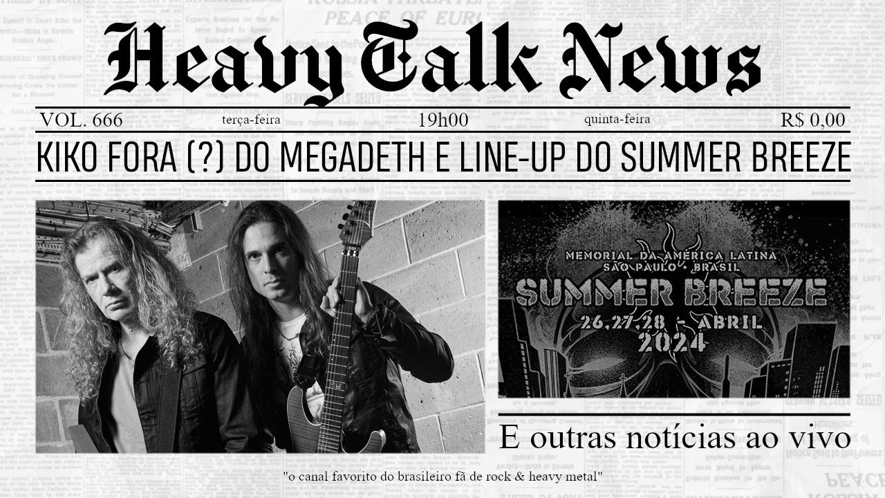 KIKO LOUREIRO É O GUITARRISTA DE SCHRÖEDINGER e outras notícias... | Heavy Talk News