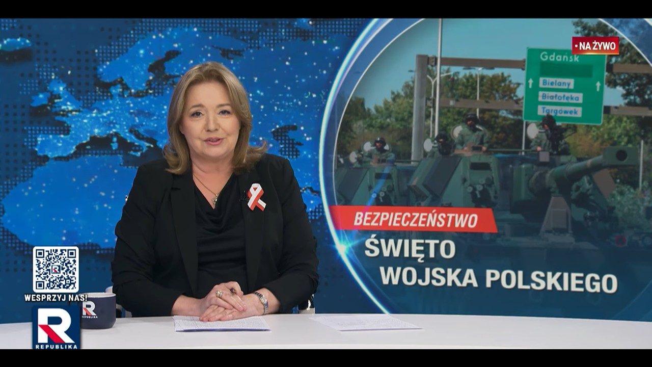 Dzisiaj Informacje Telewizja Republika 15.08.2026