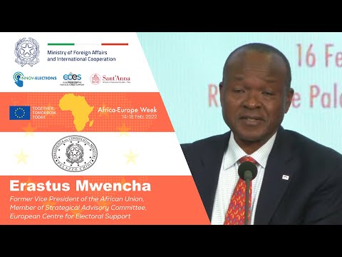 The intervention of Mr Erastus Mwencha: former Vice President of the African Union