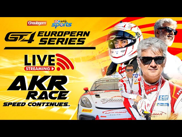 🔴LIVE : Qualifying I Spa I GT4 European Series pwd by RAFA Racing Club 2025 | Ajith Kumar Racing
