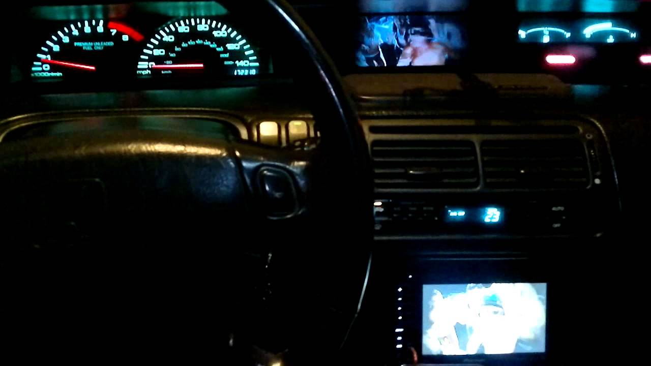 Honda prelude digital dash