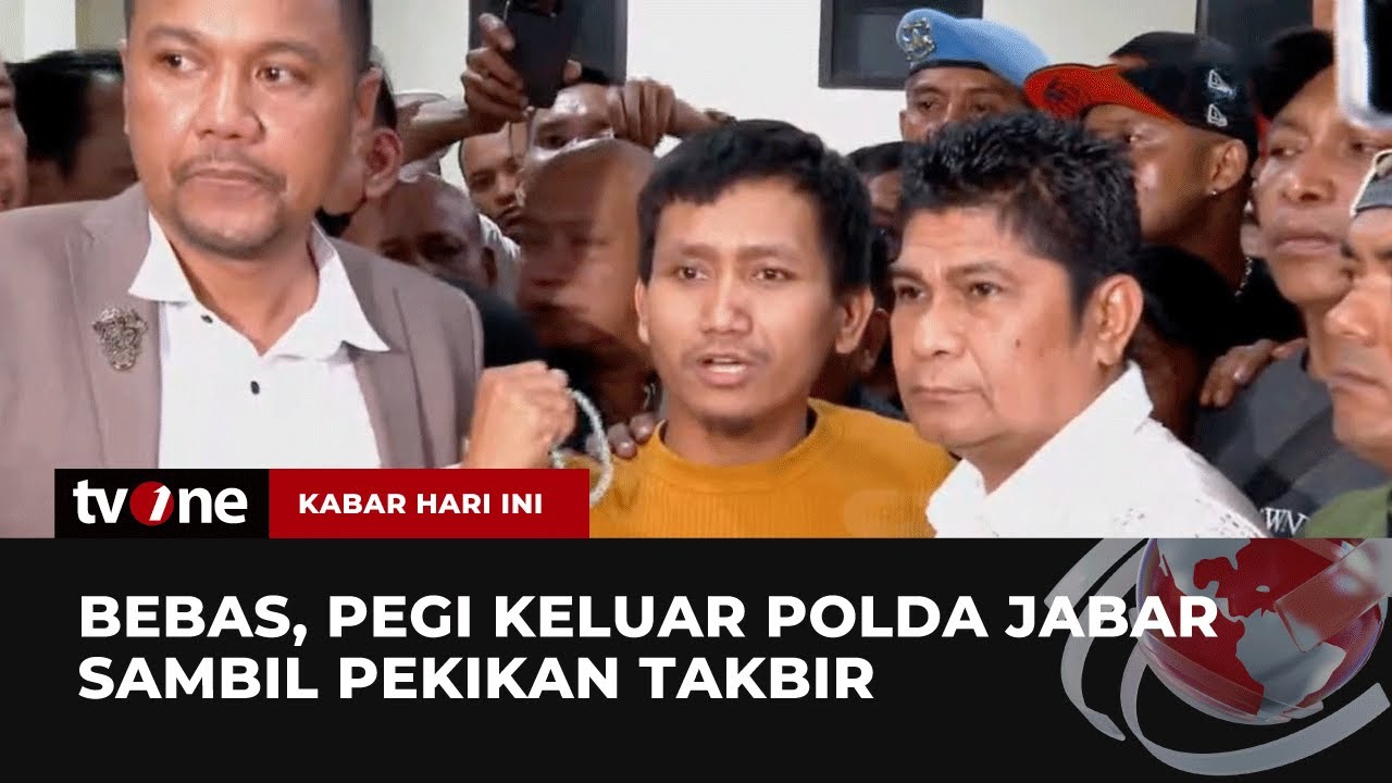 Pegi Setiawan Keluar dari Polda Jawa Barat Sambil Menggenggam Tasbih | Breaking News tvOne