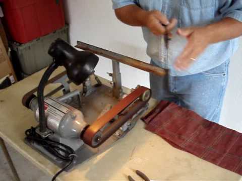 The Jackson Edge Knife Sharpening Machine - YouTube