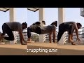 Tollywood actor Navdeep workout video