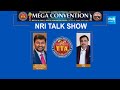 NRI Talk Show | TTA President Vamshi Reddy Kancharakuntla | TTA Mega Convention 2024 | USA @SakshiTV