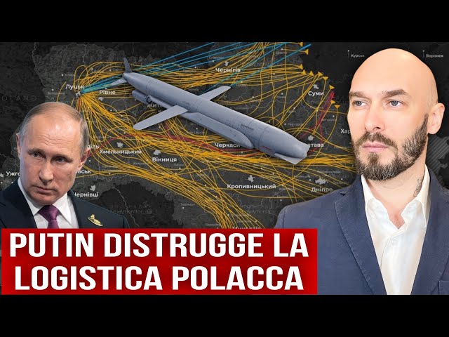 PUTIN DISTRUGGE LA LOGISTICA MILITARE POLACCA.