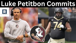 Luke Petitbon Commits To Florida State | FSU Football Transfer Portal News