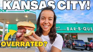 ARE KANSAS CITY'S ICONIC FOODS WORTH THE HYPE??? (KC BBQ, Z-Man & More!)