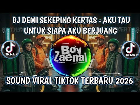 DJ DEMI SEKEPING KERTAS BY LATIPAH SOUND VIRAL TIKTOK TERBARU
