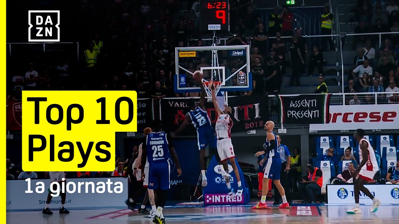 La TOP 10 giocate della settimana | LBA | DAZN Basketball