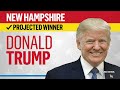 NBC News projects Trump wins New Hampshire Republican primary  - 03:29 min - News - Video