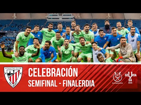 Celebration I Atlético de Madrid vs Athletic Club I Supercopa 2022 Semi-final
