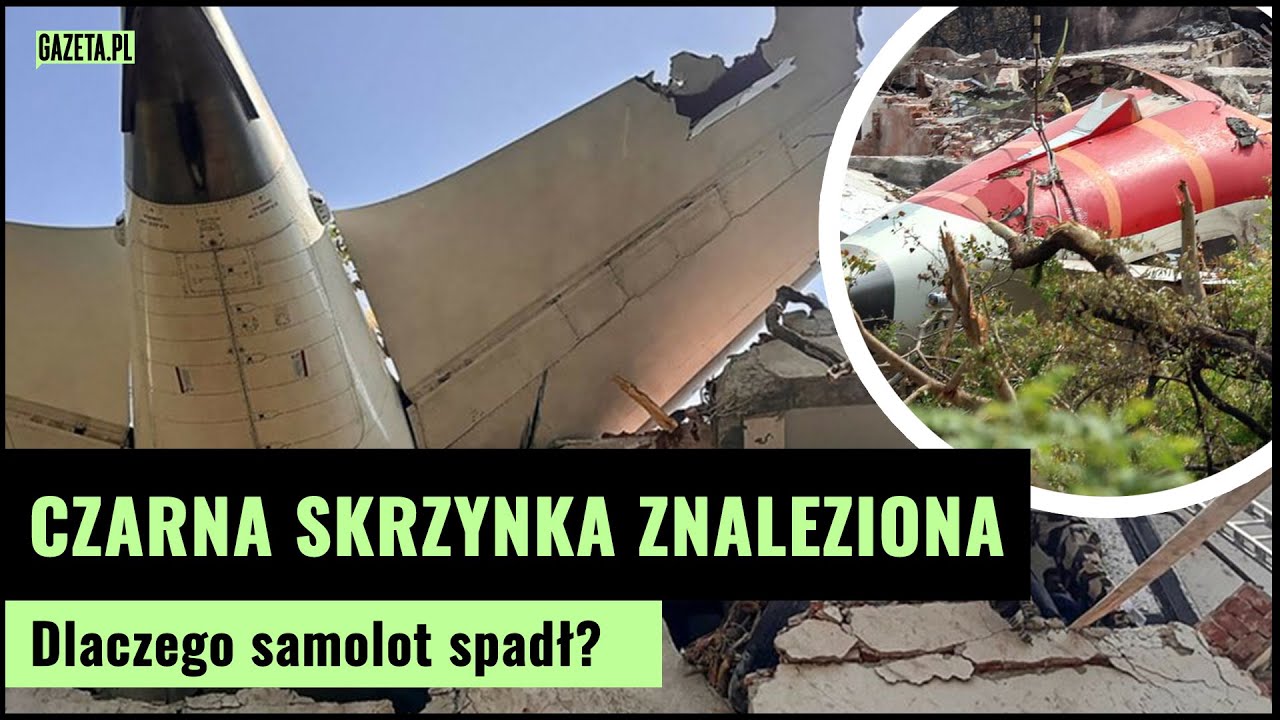 Katastrofa Dreamlinera w Indiach – Znaleziono czarną skrzynkę | Gazeta.pl
