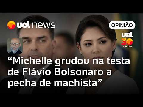 Michelle enfrenta Flávio