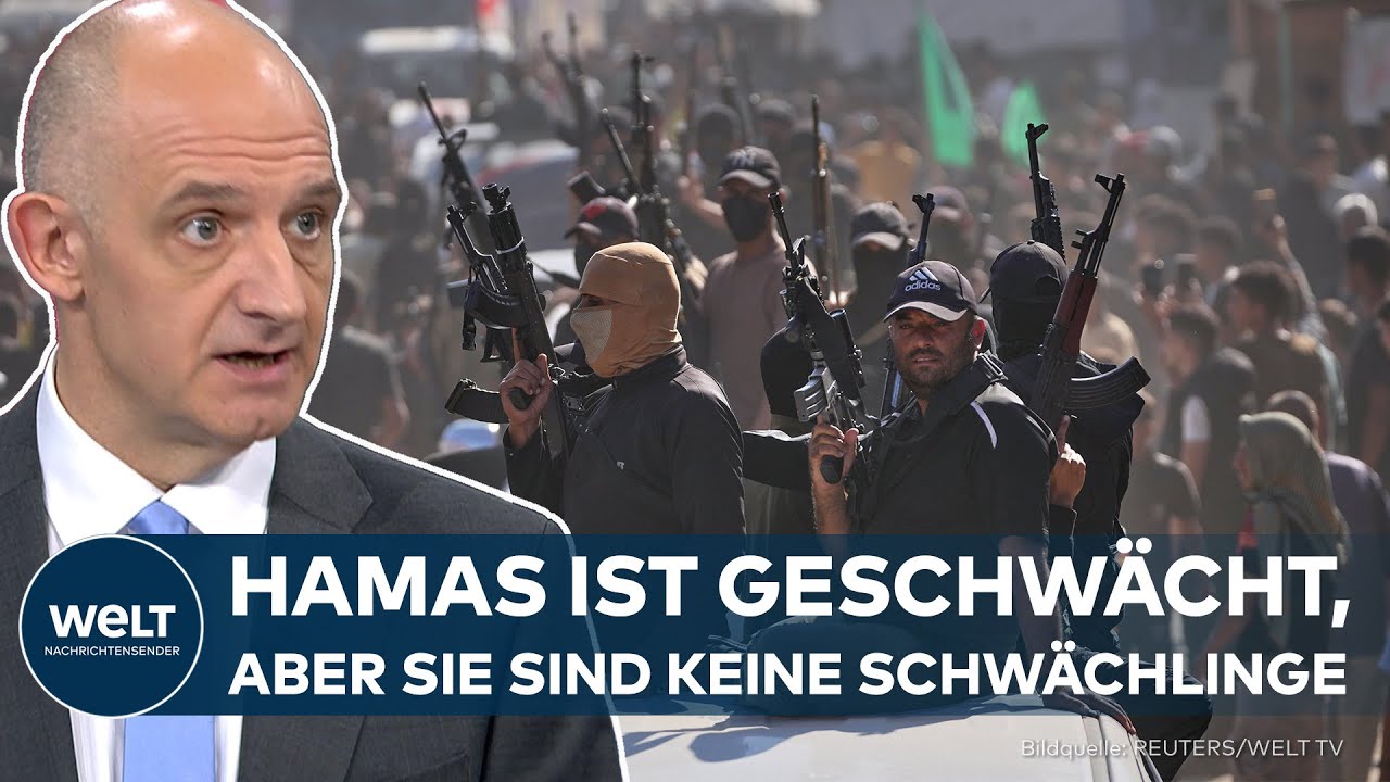 TUNNEL-TERRORISTEN ZURÜCK: „Technisch ist eine Entwaffnung der Hamas im Gaza-Streifen nicht möglich“