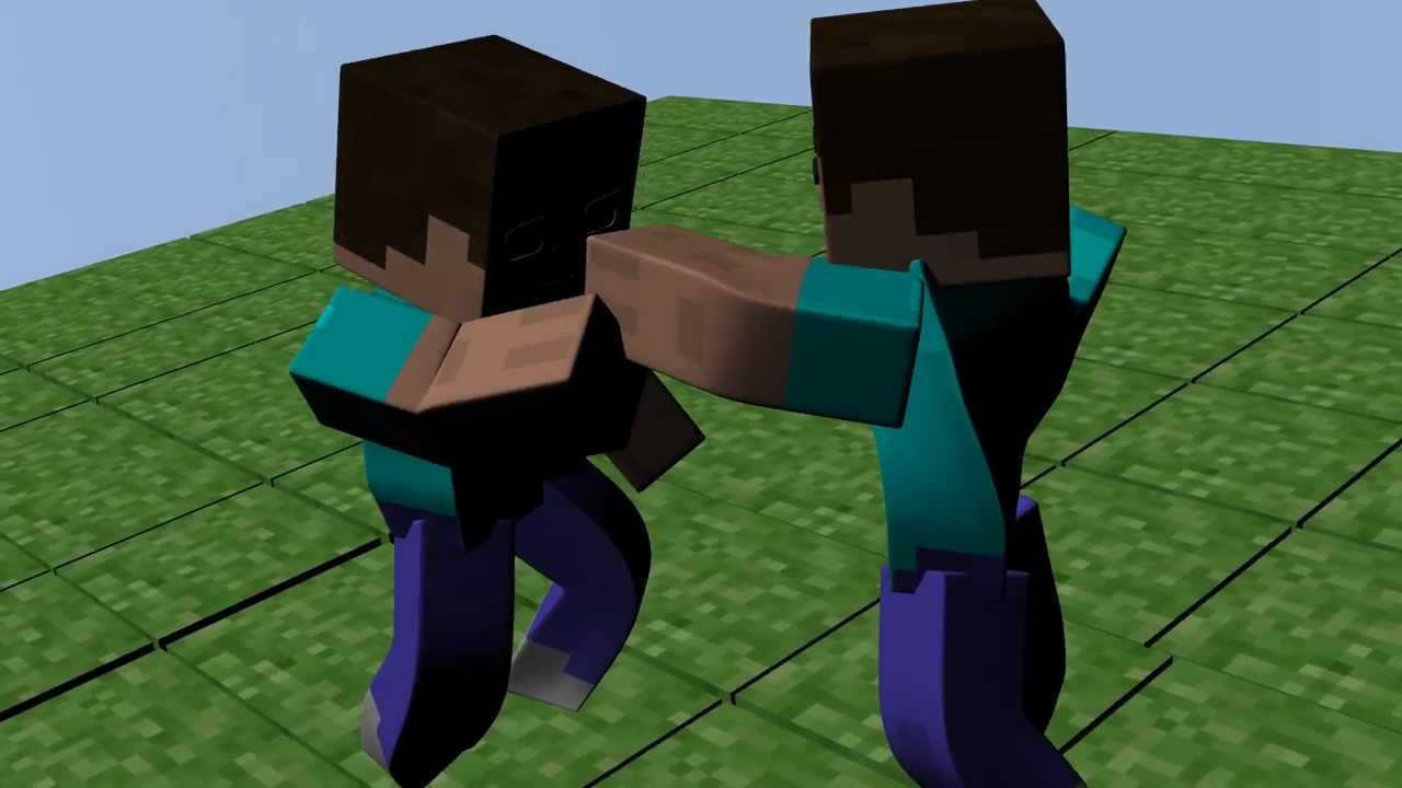 Steve Vs Herobrine Minecraft Animation Youtube 