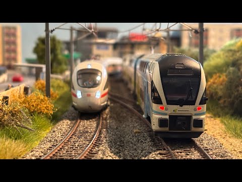 Modelleisenbahn H0 - Fahrvideo Mai 2025 - Die Mädels sind auf Probefahrt !!!
