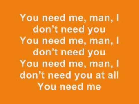 Ed Sheeran: You Need Me, I Don't Need You - Lyrics (+ Album Version)