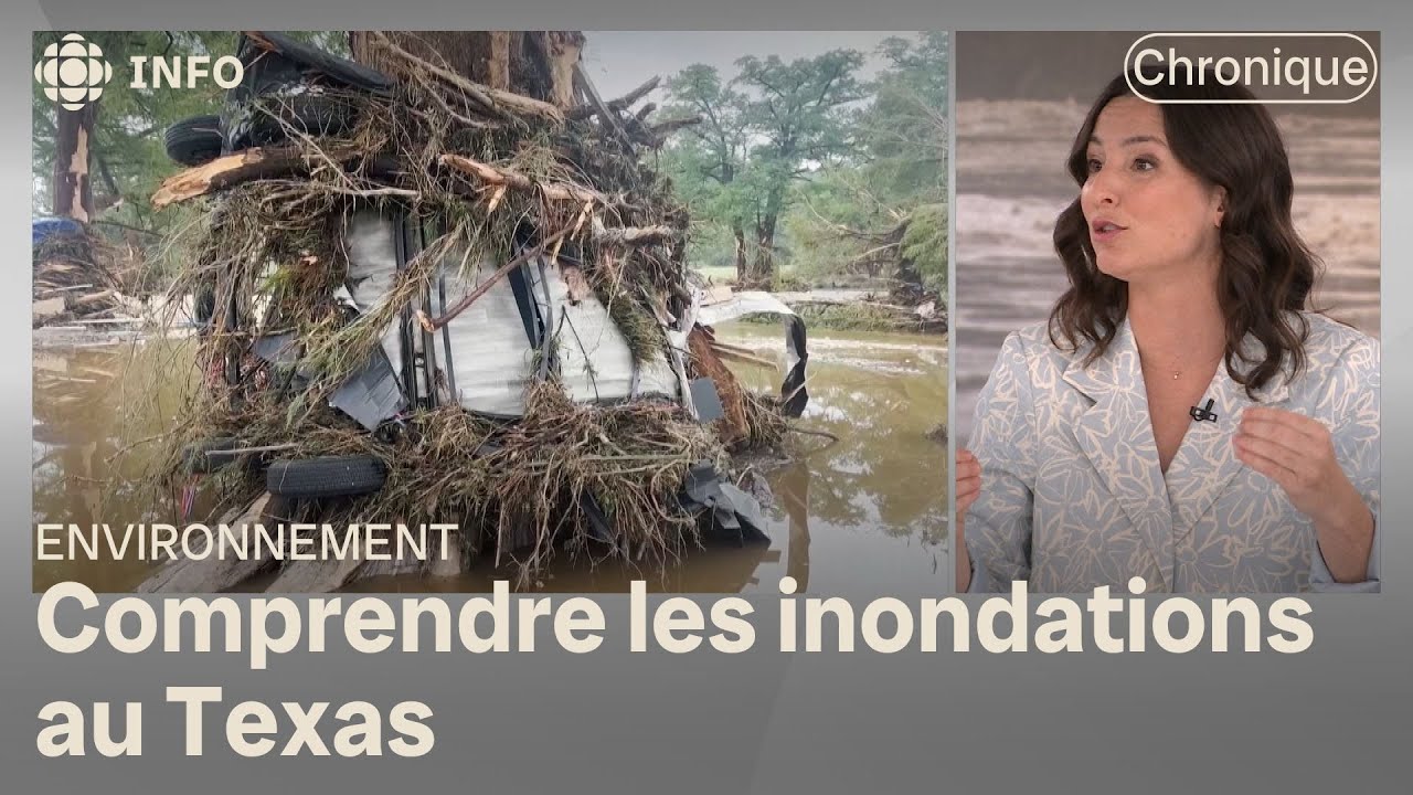 Les inondations soudaines au Texas, un phénomène habituel? | D'abord l'info