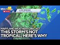 Off-and-on scattered showers, breezy & cool across Maryland