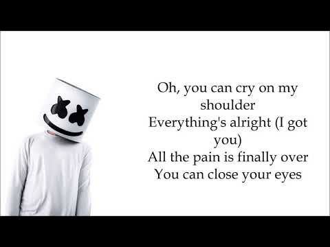 Marshmello & Juicy J (feat.James Arthur) - You Can Cry [LYRICS]