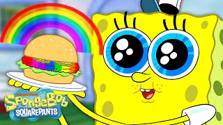 Every Rainbow Ever in Bikini Bottom! 🌈 | SpongeBob