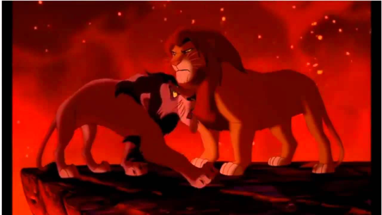 Der König der Löwen, Scar VS Simba - YouTube