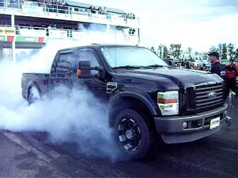 Ford f350 diesel burnout #2