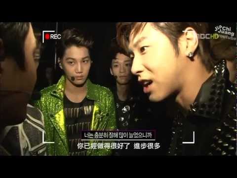 【HD繁中字】120719 EXO 後台(with允浩) &MAMA @ SMTOWN in LA