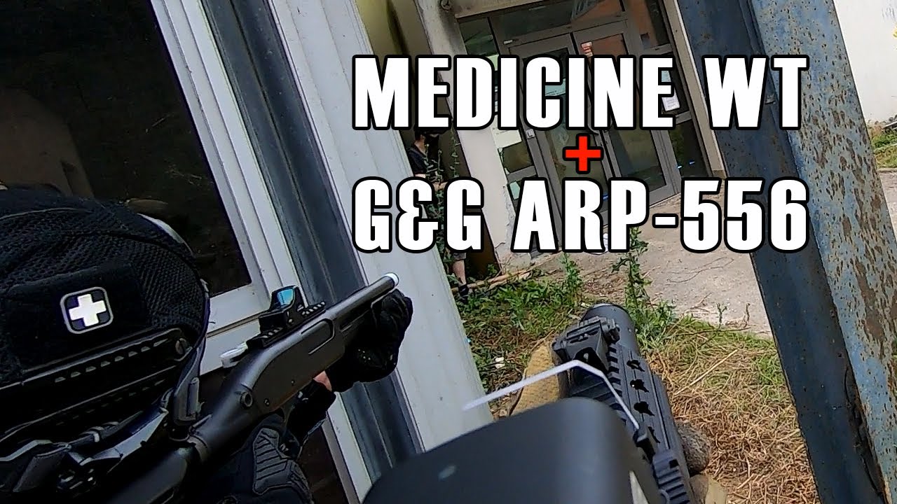 Airsoft Battle | G&G ARP-556 AEG Gameplay | Medicine WildTrigger