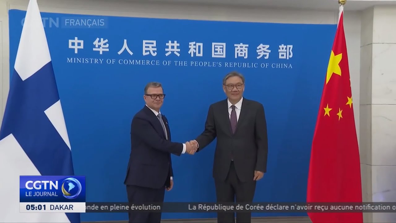 Le Premier ministre finlandais à Beijing pour une visite officielle et des rencontres d'affaires