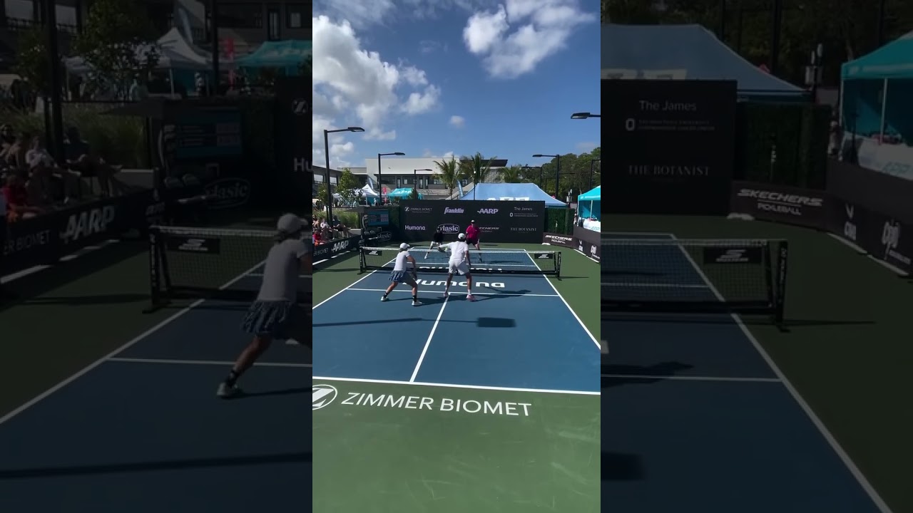 This point just kept getting better 😮‍💨@TheAPPTour #shorts #pickleballhighlights
