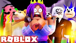 Roblox Meme Obby - the meme obby on roblox but everytime i die i play a meme