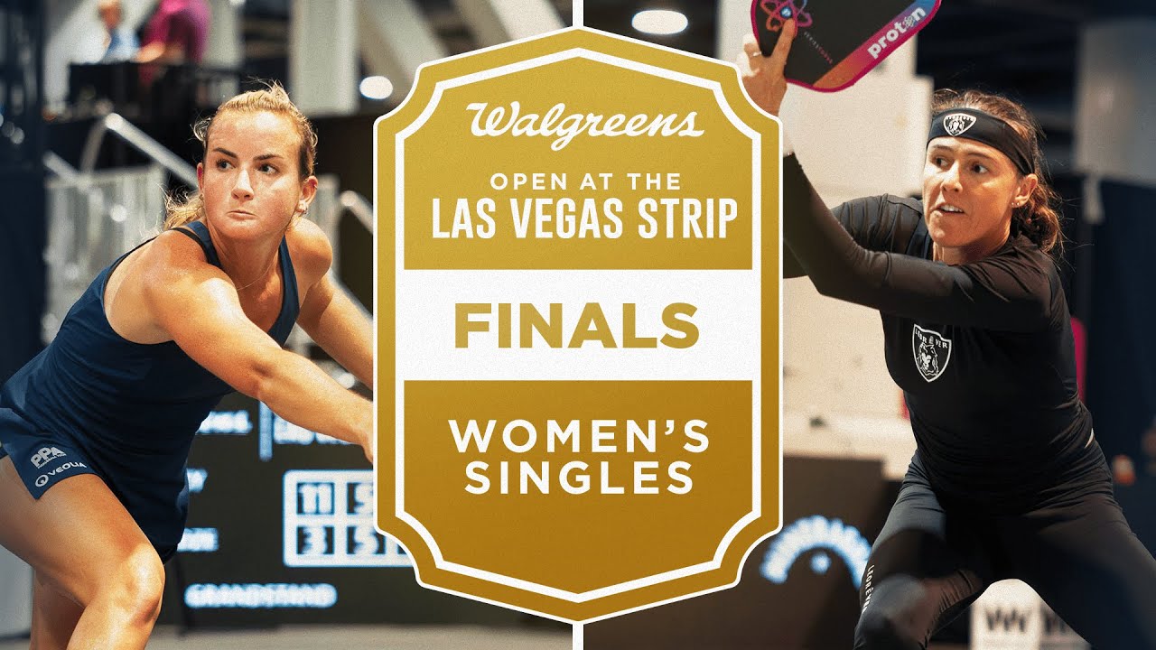Kate Fahey v Kaitlyn Christian at the Walgreens Open at the Las Vegas Strip