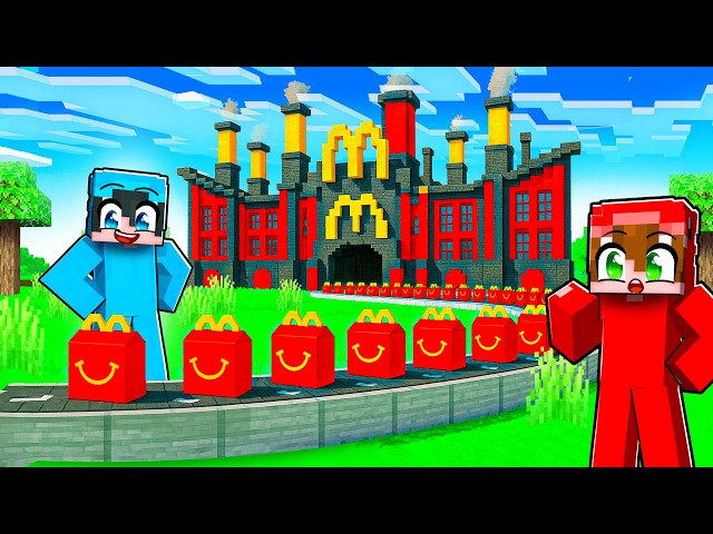 Creamos un IMPERIO de Producción de MCDONALD's en Minecraft