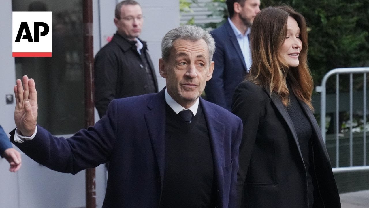 Former French President Nicolas Sarkozy begins five-year prison sentence