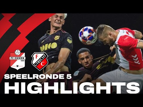 FC Emmen - Jong FC Utrecht | HIGHLIGHTS