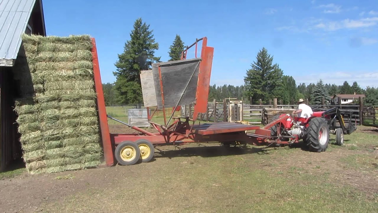 How To Stack Square Bales On A Trailer at Samuel Durant blog