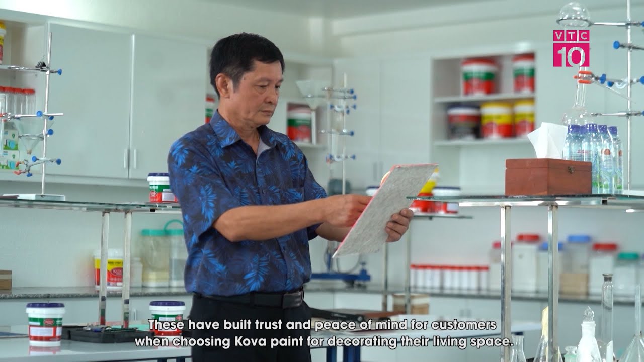 Xây dựng phát triển thương hiệu sơn Kova Nano của người Việt