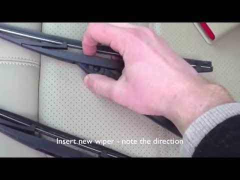 Nissan murano wipers refill how to change #6