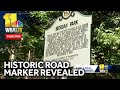 Morgan Park receives historical road marker