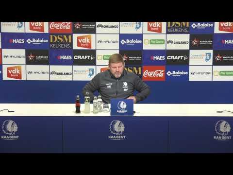 Persconferentie na KAA Gent - FK RHS