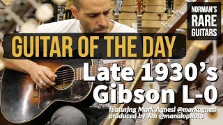 Guitar of the Day: Late 1930's Gibson L-0 Bass