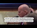 Whistleblower accuses Boeing of criminal coverup | REUTERS  - 01:22 min - News - Video