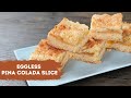 Eggless Pina Colada Slice | बिना अंडे वाला पीनाकोलाडा स्लाइस | Sanjeev Kapoor Khazana