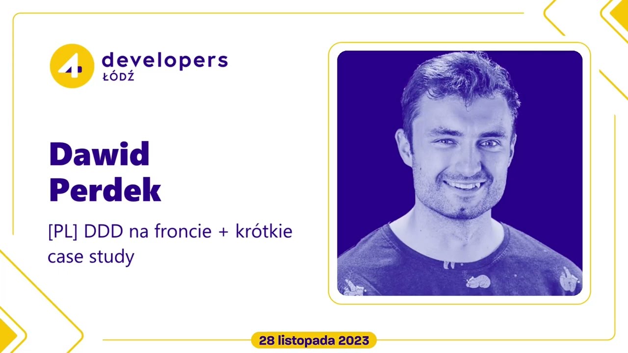 Dawid Perdek - Mapa dobrych praktyk wytwarzania oprogramowania