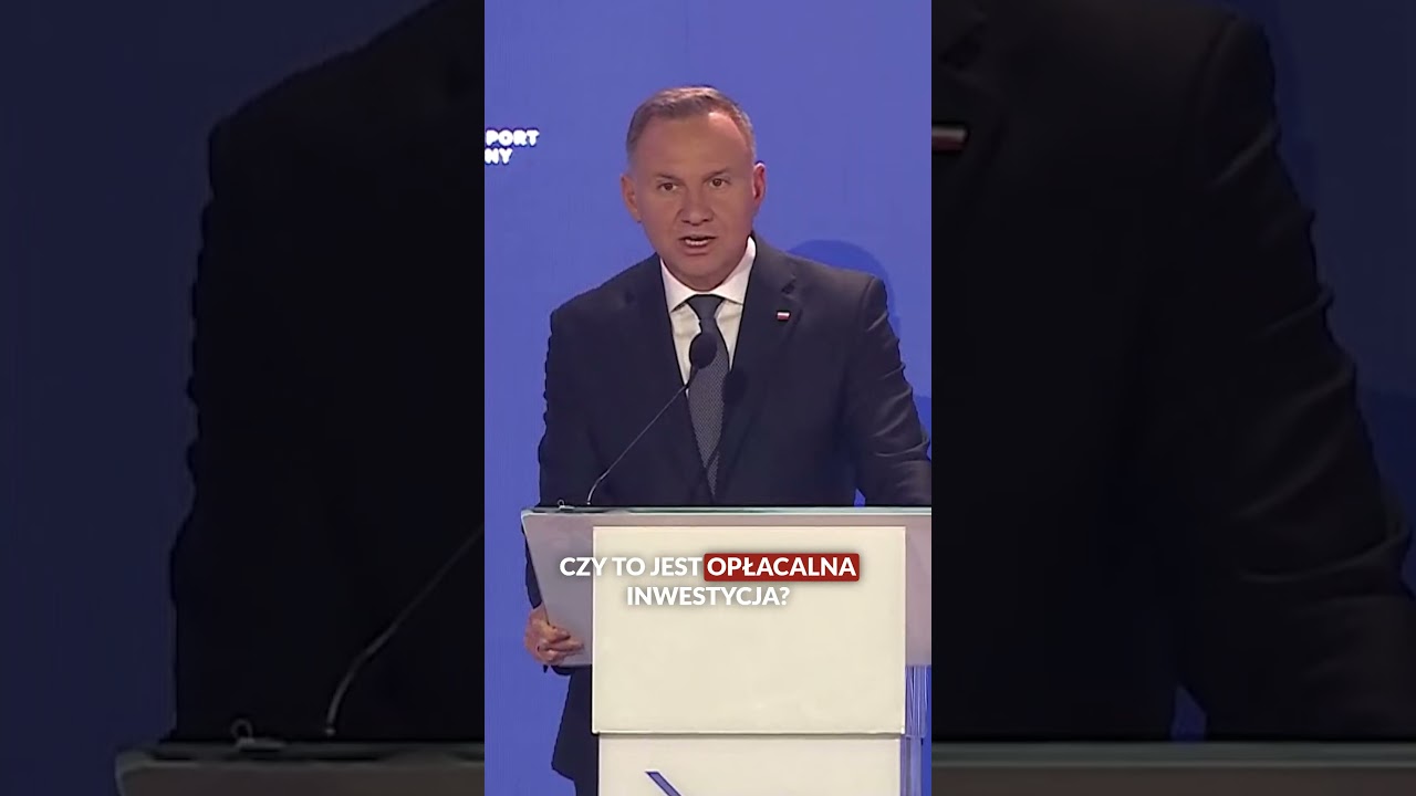KTO BLOKOWAŁ CPK? ANDRZEJ DUDA MOCNO O SŁOWACH TRZASKOWSKIEGO