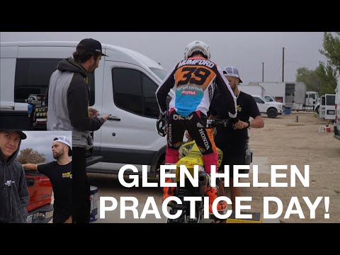 CARSON MUMFORD RIDES GLEN HELEN on SUZUKI