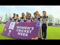 Fun in droves during Womens Cricket Week