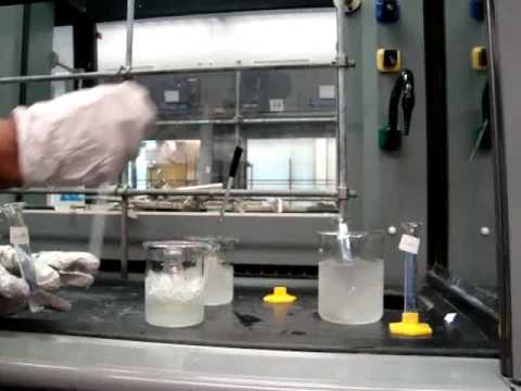Nitration of Methyl Benzoate part I CHEM2050